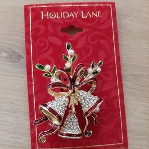 Holiday Lane Jingle Bells Pin
